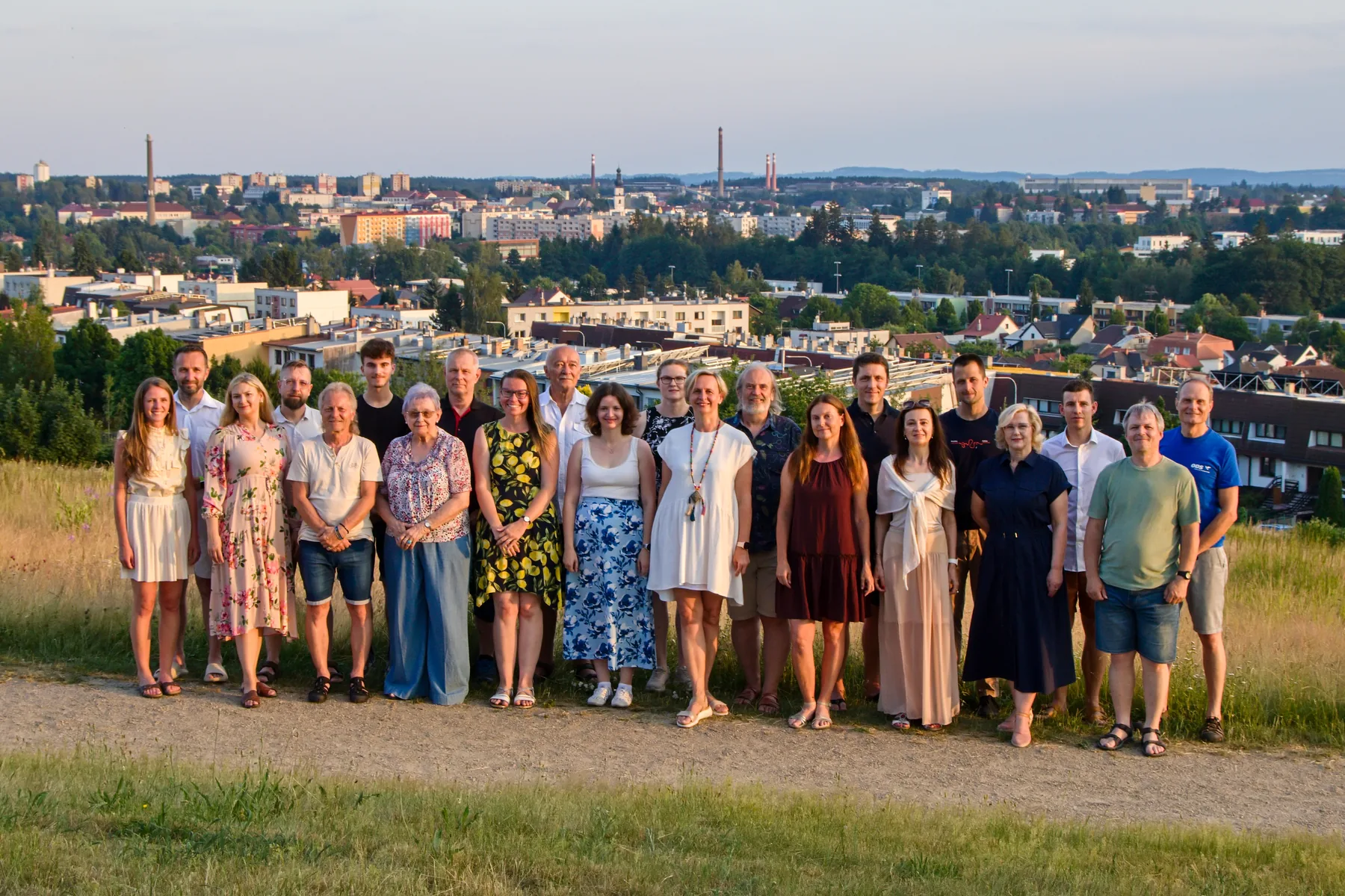Kandidátka ODS a Nezávislí Žďár nad Sázavou nad panoramatem města